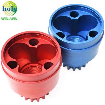 Aluminum 7075T6 Strong Alloy Metal Motorsport Rear CV Hub Housing with CNC Lathe CNC Turning CNC Machining Services